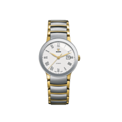 Rado Centrix Automatic White Dial Two-tone Watch Rado Centrix Automatic White Dial Two-tone Watch