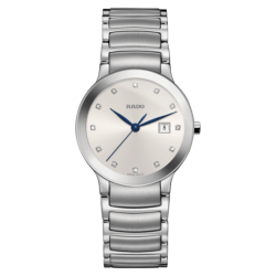 Rado Centrix Silver Diamond Dial Watch Rado Centrix Silver Diamond Dial Watch