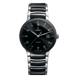 Rado Centrix Automatic Black Dial Two-Tone Ceramic Watch Rado Centrix Automatic Black Dial Two-Tone Ceramic Watch