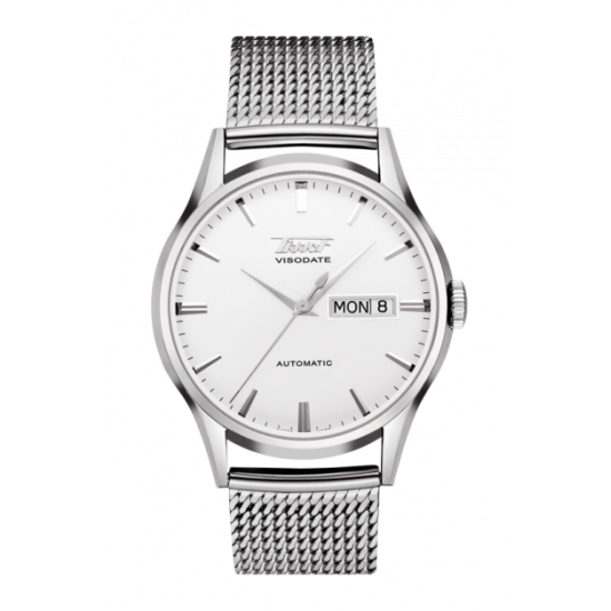 Tissot Heritage Visodate Automatic Silver Dial Watch