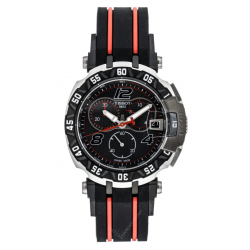 Tissot T-Race Moto GP Black Dial Chronograph Watch 