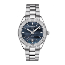 Tissot PR 100 Sport Chic Black Mother of Pearl Dial Watch