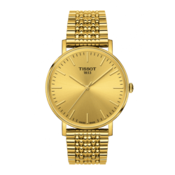 Tissot T-Classic Everytime Gold Dial Watch